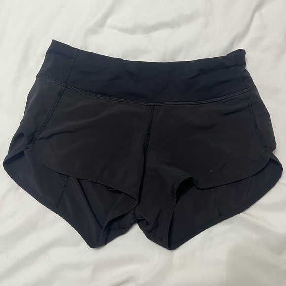 OLD STYLE lululemon speed up shorts sz2 - Picture 2 of 4
